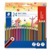 Színes ceruza készlet, hatszögletű, STAEDTLER 