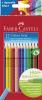 Színes ceruza készlet, háromszögletű, FABER-CASTELL 
