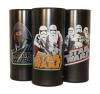 Üdítős pohár HB, fekete, Star Wars dekorral, vegyes mintában 270ml -3db-os szett