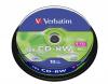 CD-RW lemez, újraírható, SERL, 700MB, 8-10x, 10 db, hengeren VERBATIM
