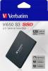 SSD (belső memória), 128GB, SATA 3, 430/560MB/s, VERBATIM 