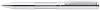 Golyóstoll, 0,24 mm, teleszkópos, ezüst színű tolltest, ZEBRA 