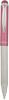 Golyóstoll, 0,24 mm, teleszkópos, rozsdamentes acél, pink tolltest, ZEBRA 