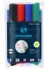 Tábla- és flipchart marker készlet, 2-3 mm, kúpos, SCHNEIDER 