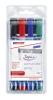 Flipchart marker készlet, 1,5-3 mm, kúpos, EDDING 