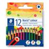 Színes ceruza készlet, hatszögletű, félhosszú, STAEDTLER 