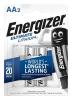 Elem, AA ceruza, 2 db, Lítium, ENERGIZER 