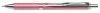 Rollertoll, 0,35 mm, nyomógombos, rózsaszín tolltest, PENTEL 