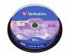 DVD+R lemez, kétrétegű, 8,5GB, 8x, 10 db, hengeren, VERBATIM 