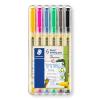Tűfilc készlet, 0,6 mm,  STAEDTLER 