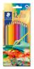 Színes ceruza készlet, hatszögletű, STAEDTLER 