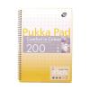 Spirálfüzet, A4, vonalas, 100 lap, PUKKA PAD 