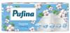 Toalettpapír, 3 rétegű, kistekercses, 8 tekercs, PUFINA 