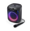 Hangszóró, Bluetooth, mikrofonnal, LED fényekkel, 150W, MUSE 