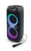 Hangszóró, Bluetooth, mikrofonnal, LED fényekkel, 600W, MUSE 