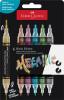 Dekormarker készlet, 1,0/3,0 mm, kétvégű, akril, FABER-CASTELL 