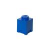 Tárolódoboz, szögletes, LEGO, kék