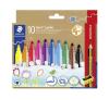 Filctoll készlet, grafitceruzával, radírral, 3 mm, háromszögletű, STAEDTLER 