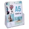 Katalógustartó, asztali, A5, álló, 1 rekeszes, EXACOMPTA 