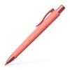 Golyóstoll, 0,7 mm, nyomógombos tolltest, korallpiros tolltest, FABER-CASTELL  Golyóstoll, 0,7 mm, nyomógombos tolltest, korallpiros tolltest, FABER-CASTELL