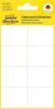 Etikett, 38x29 mm, kézzel írható, lekerekített sarkú, AVERY ZWECKFORM, 40 etikett/csomag Etikett, 38x29 mm, kézzel írható, lekerekített sarkú, AVERY ZWECKFORM, 40 etikett/csomag