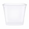 Műanyag tál, tetőzhető, 1000 ml, 25 db Műanyag tál, tetőzhető, 1000 ml, 25 db
