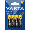 Elem, AA ceruza, 4 db, féltartós, VARTA Elem, AA ceruza, 4 db, féltartós, VARTA