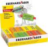 Radír display, ceruzafogó, háromszögletű, EBERHARD FABER 