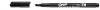 Alkoholos marker, OHP, 1-4 mm, C, vágott, ICO, fekete