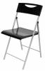 Összecsukható szék, fém és műanyag, ALBA 