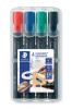 Alkoholos marker készlet, 2 mm, kúpos, STAEDTLER 