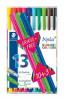 Tűfilc készlet, 0,3 mm, STAEDTLER 